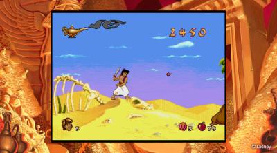 Capture d'écran de Disney Classic Games: Aladdin and The Lion King