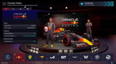 Capture d'écran de F1 Manager 2022