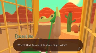 Screenshot of Frog Detective 3: Corruption at Cowboy County