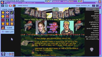Screenshot of Hypnospace Outlaw