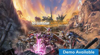 Logo of SD Gundam Battle Alliance