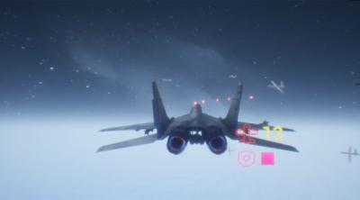 Screenshot of VR Future Wars: Aircraft Carrier-UAV Confrontation