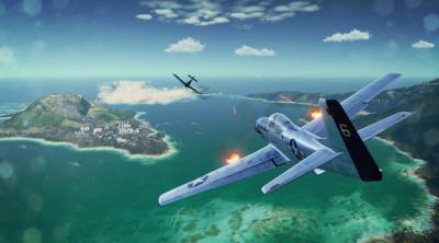 Capture d'écran de World of Warplanes