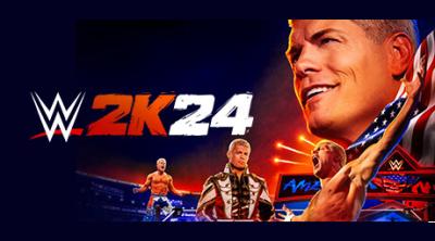 Logo of WWE 2K24 Forty Years of WrestleMania Edition