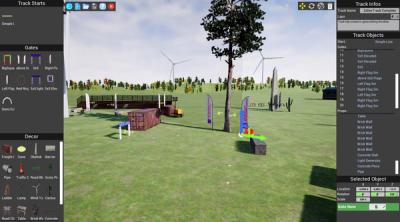 Screenshot of AI Drone Simulator