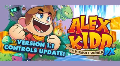 Logo of Alex Kidd in Miracle World DX