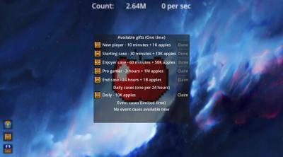 Screenshot of Apple Clicker