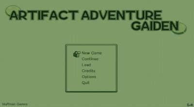 Screenshot of Artifact Adventure Gaiden