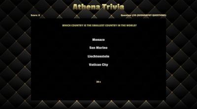 Screenshot of Athena Trivia