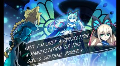Capture d'écran de Azure Striker Gunvolt: The Anime