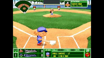 Screenshot of Backyard Baseball '97