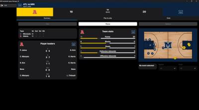 Screenshot of Basketball Legacy Manager 25