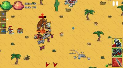 Screenshot of Battle for the Crystals