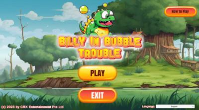 Capture d'écran de Billy in Bubble Trouble