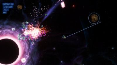 Screenshot of Black Hole Survivor