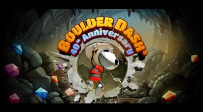 Logo of Boulder Dash 40th Anniversary