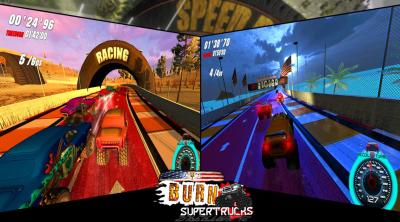 Screenshot of Burn! SuperTrucks