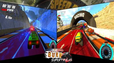 Screenshot of Burn! SuperTrucks