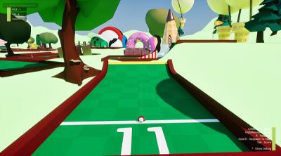 Screenshot of Candy Golf