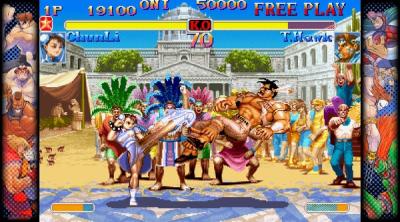 Capture d'écran de Capcom Fighting Collection