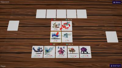 Screenshot of Card Battle Simulator