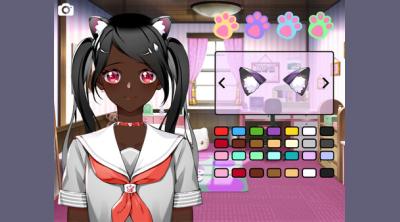 Screenshot of Cat Girl Creator