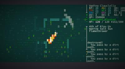 Screenshot of Caves of Qud