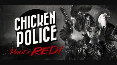 Logo de Chicken Police - Paint it RED!