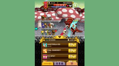 Screenshot of Clicker: Knights vs dragons