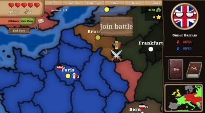 Screenshot of Countryball: Europe 1890