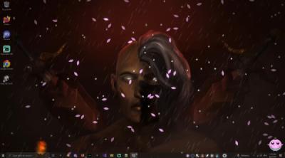 Screenshot of Cozy Desktop: Relaxing Weather and Atmosphere