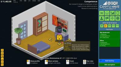 Screenshot of Crypto Miner Tycoon Simulator