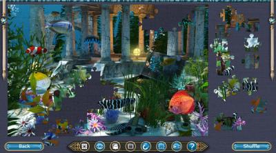 Screenshot of Daydream Mosaics 4: Shades of Blue