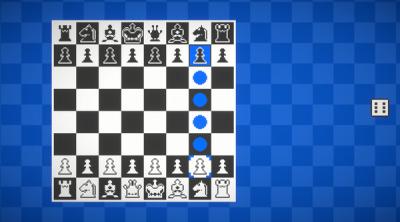 Screenshot of Dicey Chess