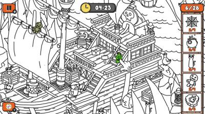 Screenshot of Doodle Hunt: Halloween Rush