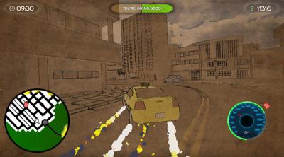 Screenshot of Doodle Taxi