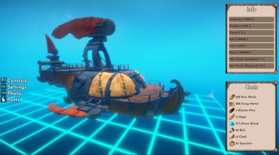 Screenshot of Echoes of Elysium: Airship Builder