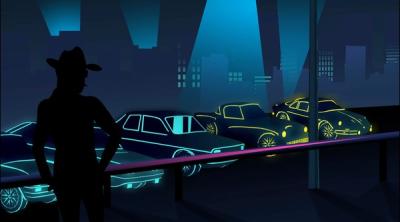 Screenshot of Electro Ride: The Neon Racing