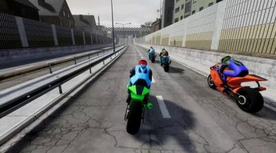 Screenshot of Extreme Bike Racing Demo