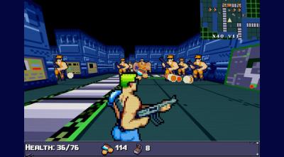 Screenshot of Eye of the Commando