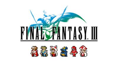 Logo de Final Fantasy III Pixel Remaster