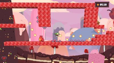 Screenshot of Froggy Bouncing Adventures