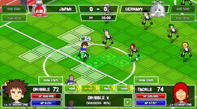 Capture d'écran de Ganbare! Super Strikers