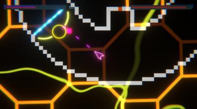 Screenshot of Glow Storm