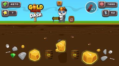 Screenshot of Gold Mine Dash