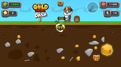 Screenshot of Gold Mine Dash