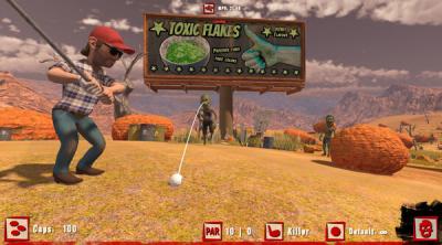 Screenshot of Golf vs Zombie