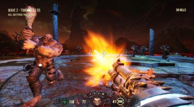 Screenshot of Hellbound: Survival Mode