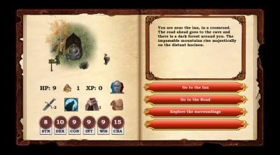 Screenshot of Heroes of Book & Paper