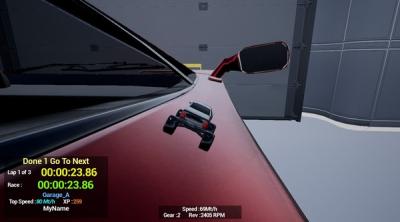 Screenshot of Home Solo Car Racer